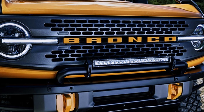 2023 Bronco Model Exterior