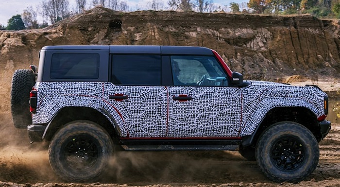 New Ford Bronco Raptor 2023