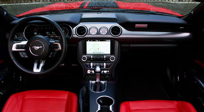 2023 Ford Mustang Convertible Interior