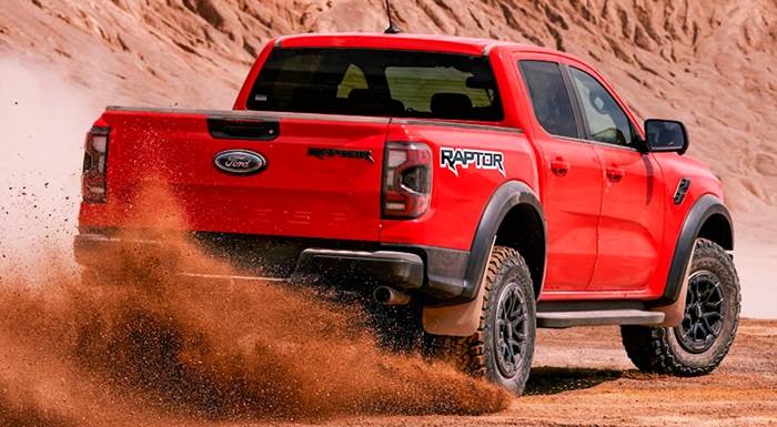 New Ford Ranger Raptor 2023