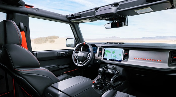 2023 Ford Bronco Raptor Interior