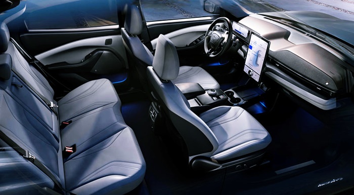 2023 Ford Mustang Mach E Interior First Look 