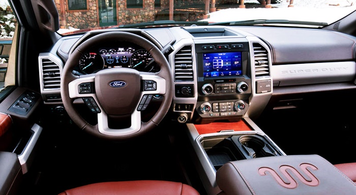 New Interior Ford F-250 2023