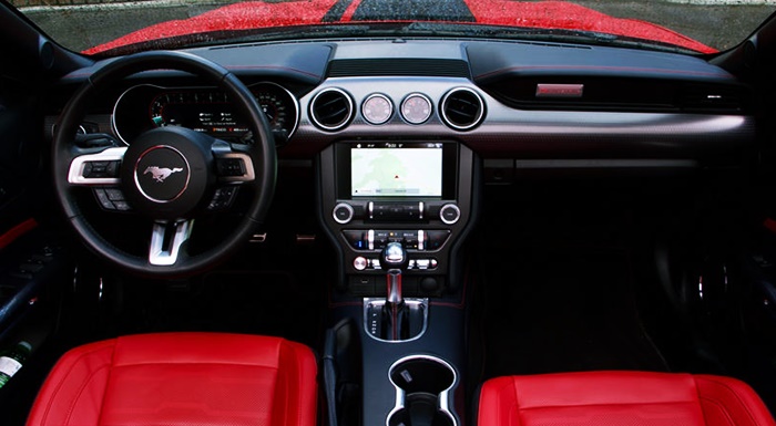 2024 Ford Mustang GT Convertible Interior