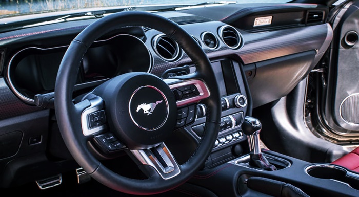 2024 Mustang Convertible Interior