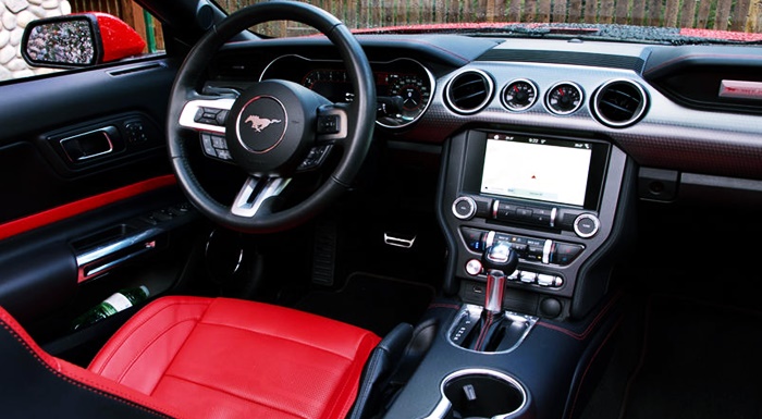 2024 Mustang GT Convertible Interior