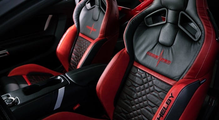 Interior Ford Mustang Shelby GT500 Red Code 2024
