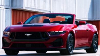New 2024 Ford Mustang Convertible Concept