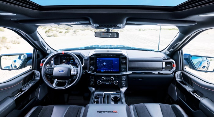 New 2024 Ford F-150 Raptor Interior